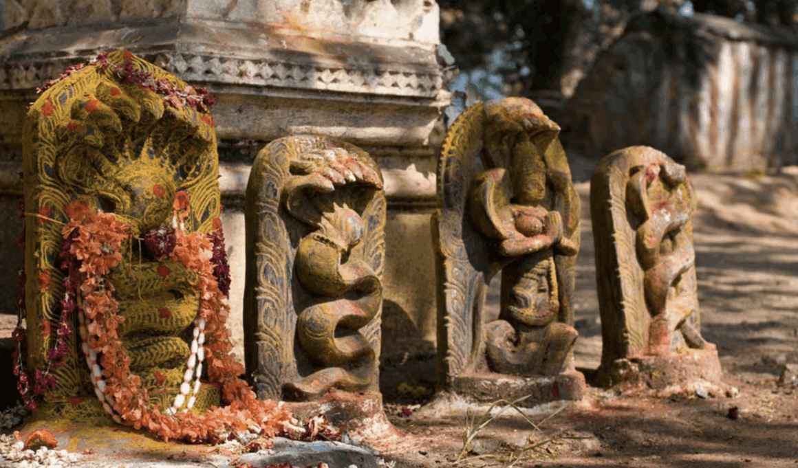 Ancestors working with Naga energy — using idol worship to give form to the formless